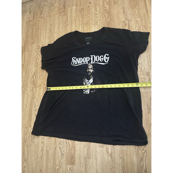 Snoop Dogg Shirt Mens Large Black Hip Hop Graphic Tee 00s Y2K 5XL - Picture 6 of 6